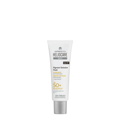 Heliocare 360 Pigment Solution Fluid SPF 50  واقي شمس هيليوكير للبشرة المعرضة للتصبغات والبقع الداكنة